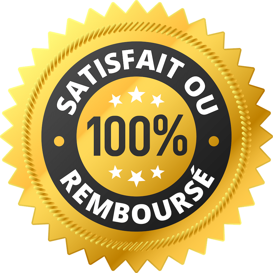 Badge de garantie sur Ecom-Novation